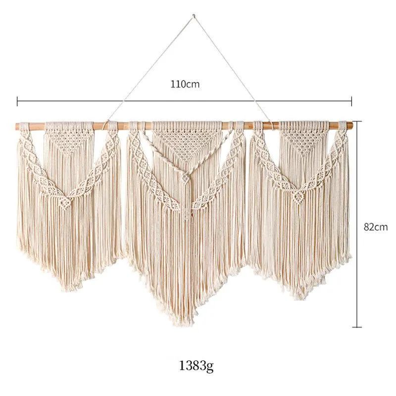 Lovingly Handwoven Extra Large Macrame Wall Hanging