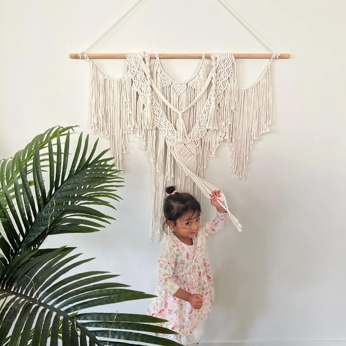 Lovingly Handwoven Macrame Tapestry Wall Art