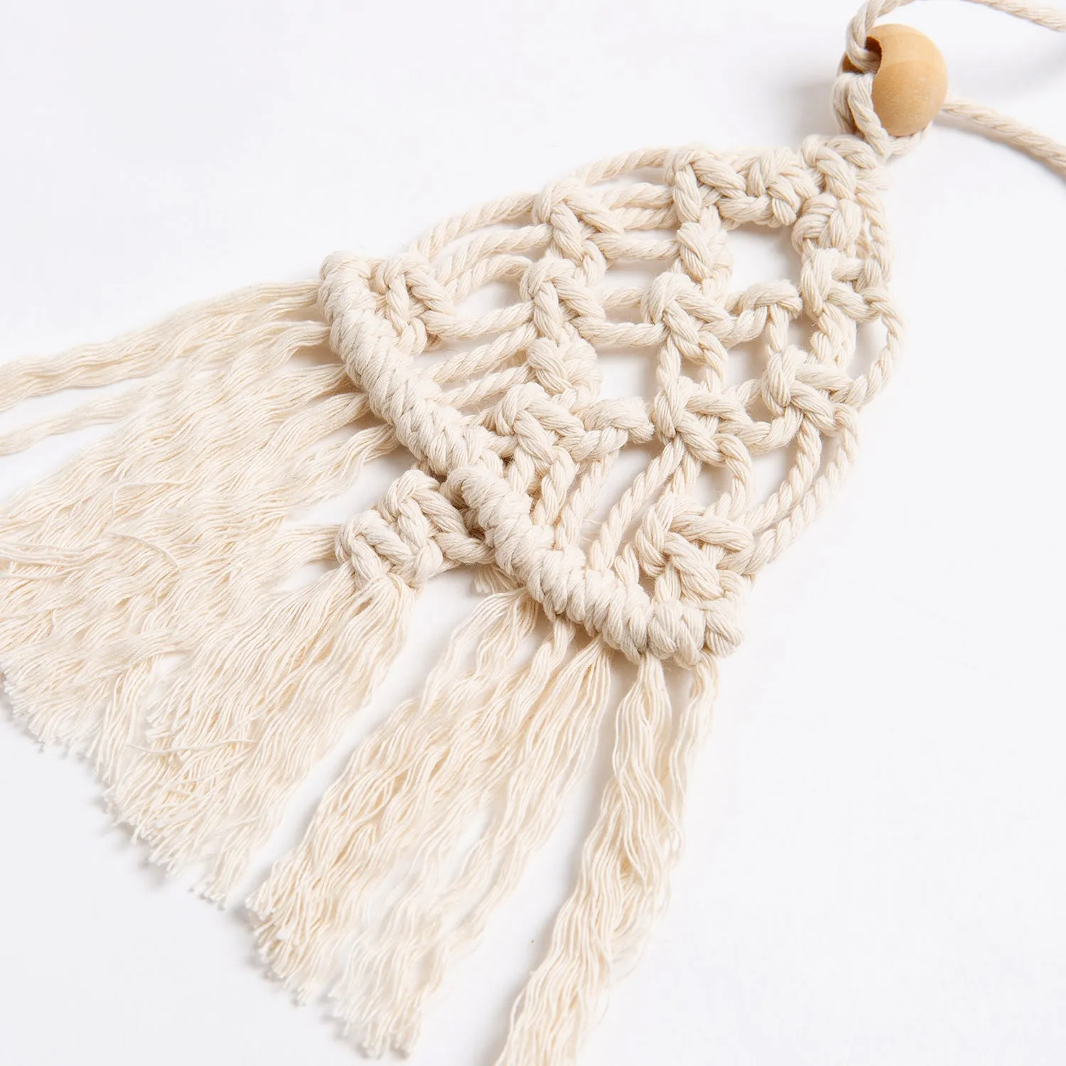 Macrame Craft Kit - Christmas Tree Garland