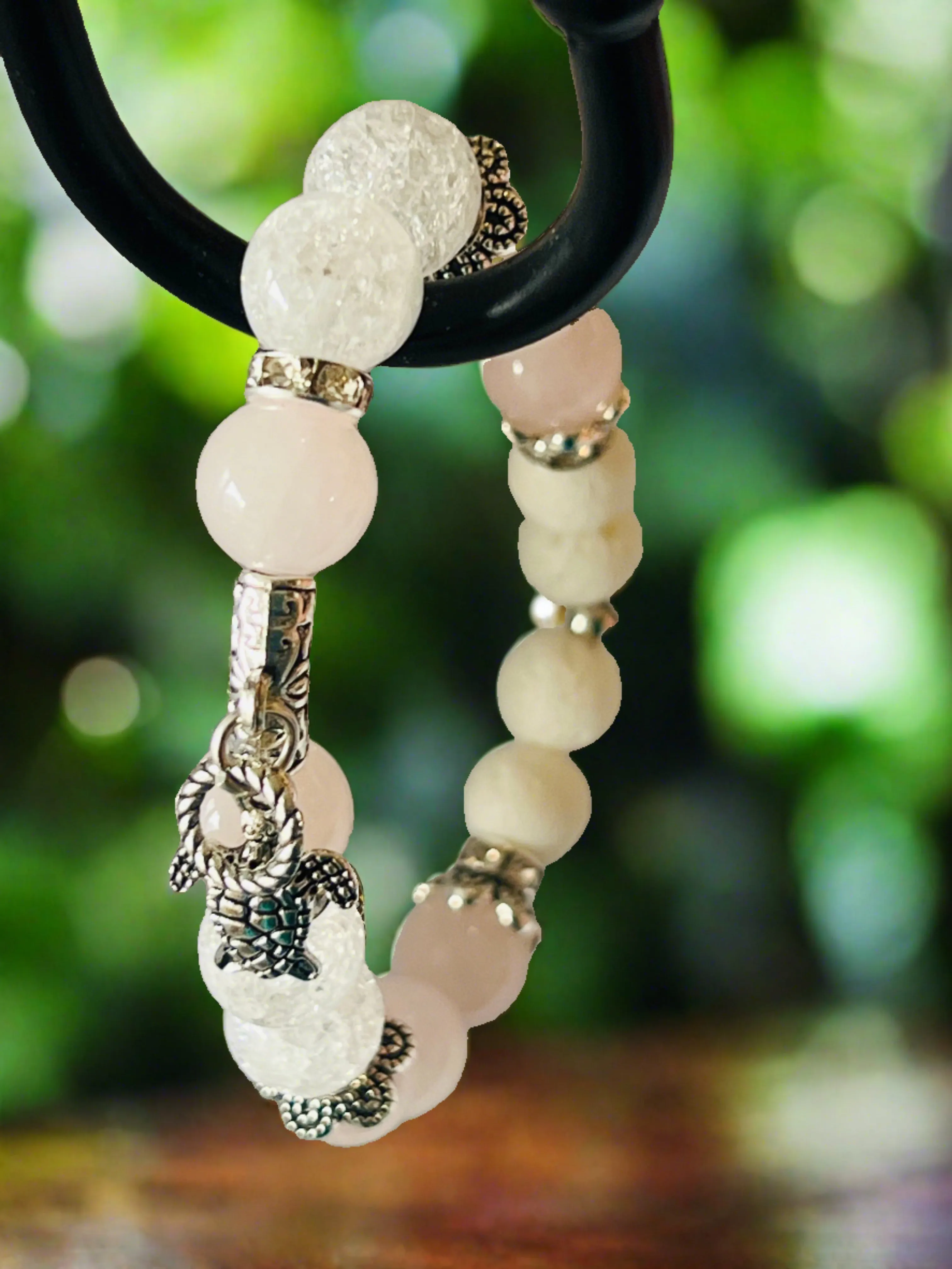 Mocs N More Totem Bracelets - Rose Quartz