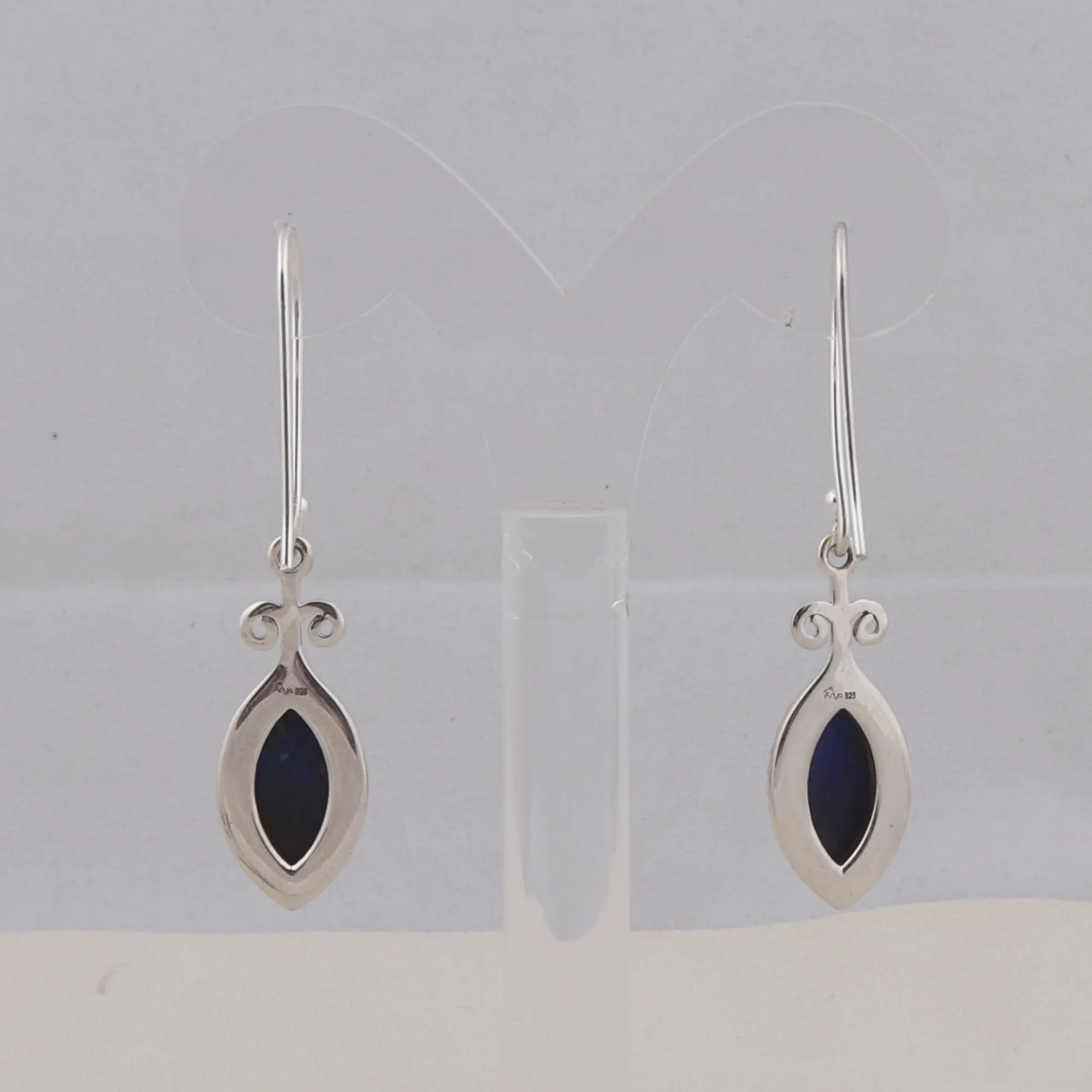 Natural Lapis Lazuli Sterling Silver Jewelry Set
