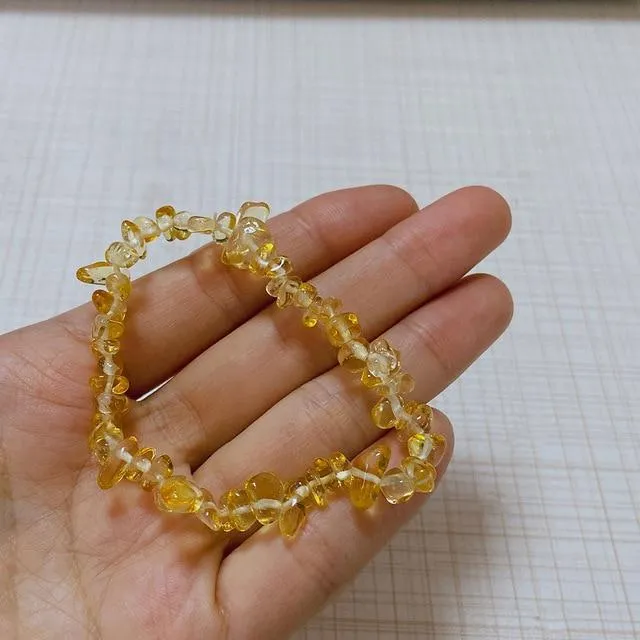 Natural Raw Crystal Bracelets