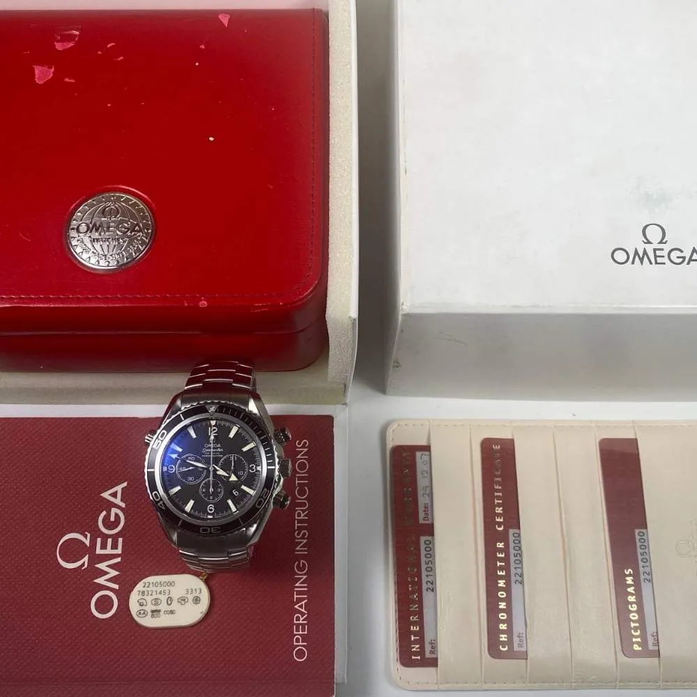 Omega Seamaster Planet Ocean Chronograph 2210.50.00 (2007)