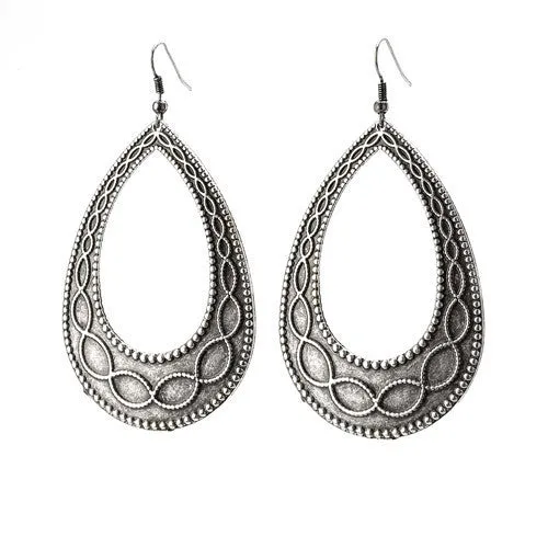 Open Drop Earrings