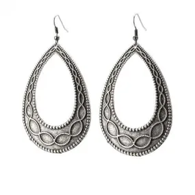 Open Drop Earrings