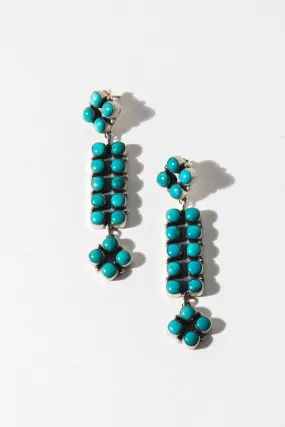 Open Road Turquoise Earrings