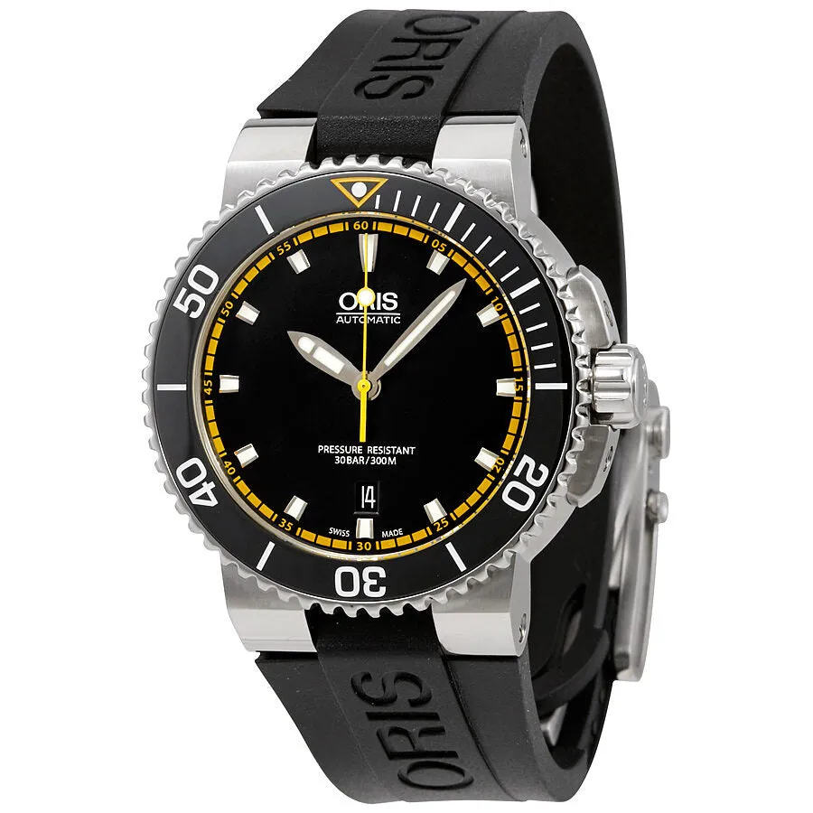 Oris Aquis Date Automatic Black Dial Men's Watch 01 733 7653 4127-07 4 26 34EB