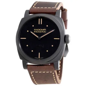 Panerai Radiomir 1940 3 Days Ceramica Black Dial Men's Watch PAM00577