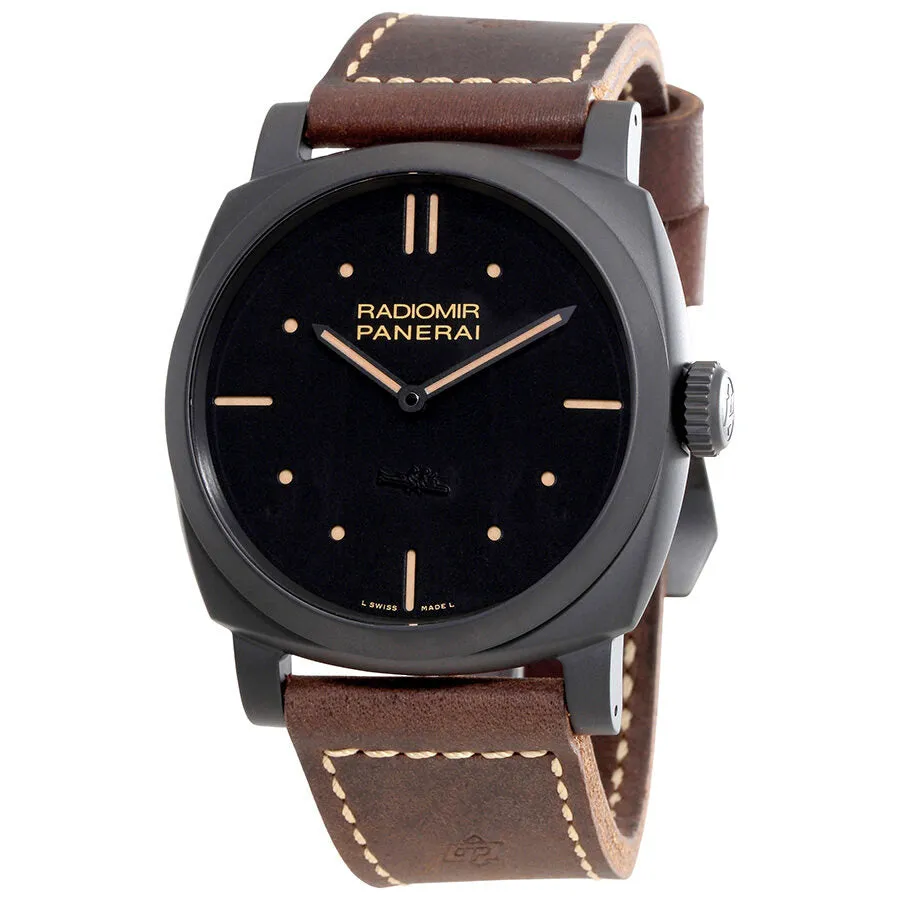 Panerai Radiomir 1940 3 Days Ceramica Black Dial Men's Watch PAM00577