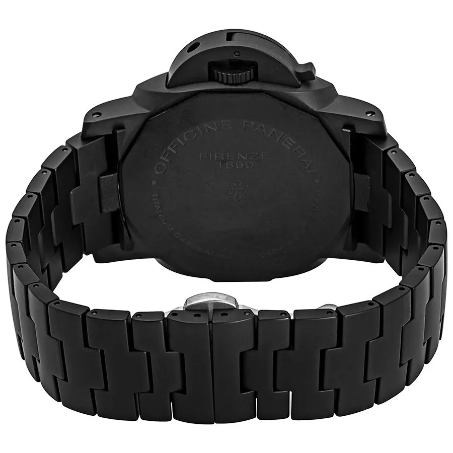Panerai Tuttonero Luminor GMT Automatic Black Dial Men's Watch PAM01438