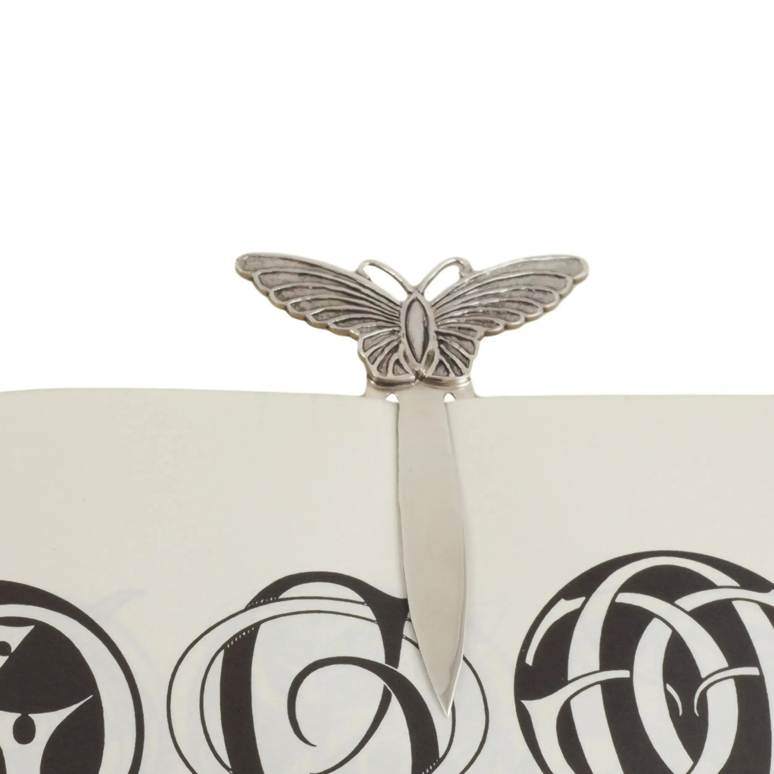 Personalised Sterling Silver Butterfly Bookmark