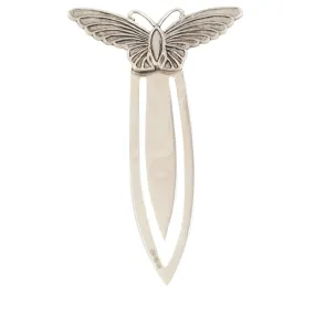 Personalised Sterling Silver Butterfly Bookmark