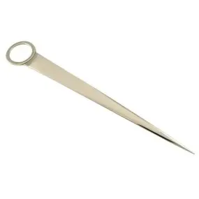 Personalised Sterling Silver Plain Letter Opener Hand Engraved