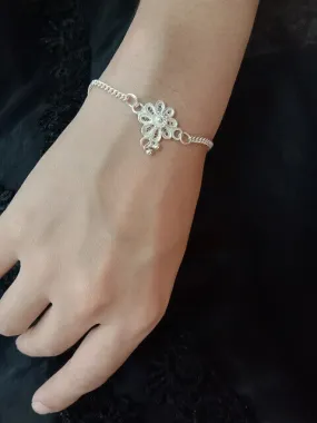 Phulwa Silver Bracelet