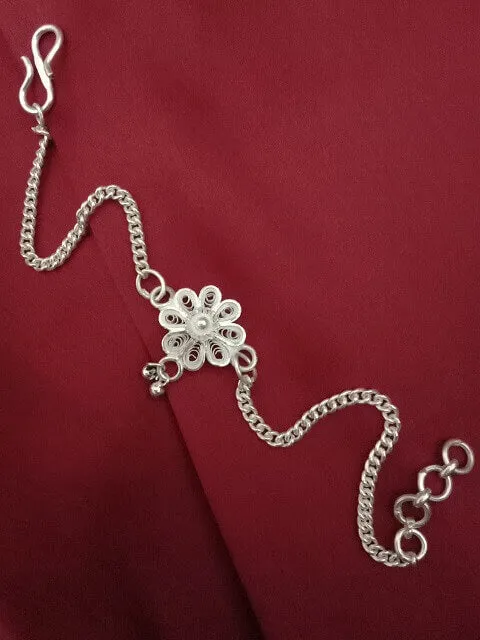 Phulwa Silver Bracelet