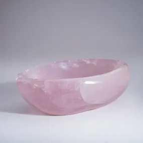 Polished Rose Quartz Bowl from Brazil (6.4 lbs)