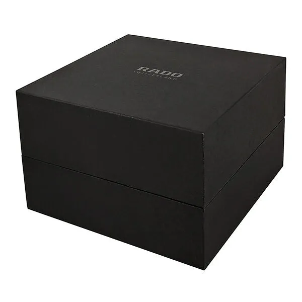 Rado HyperChrome White Dial Stainless Steel and Ceramic Case Ceramic Bracelet Ladies Watch R32321012