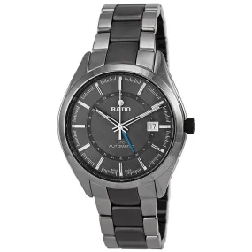 Rado HyperChrome XL Grey Dial Grey Ceramic Bracelet and Case Men's Watch R32165102