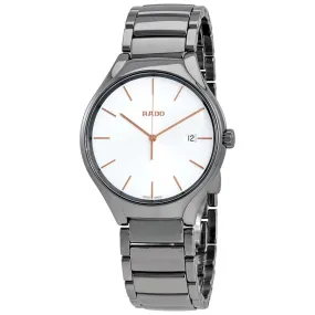 Rado True White Dial Ceramic Men's Watch R27239102