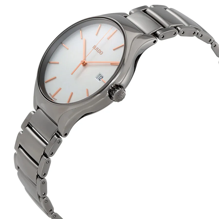Rado True White Dial Ceramic Men's Watch R27239102
