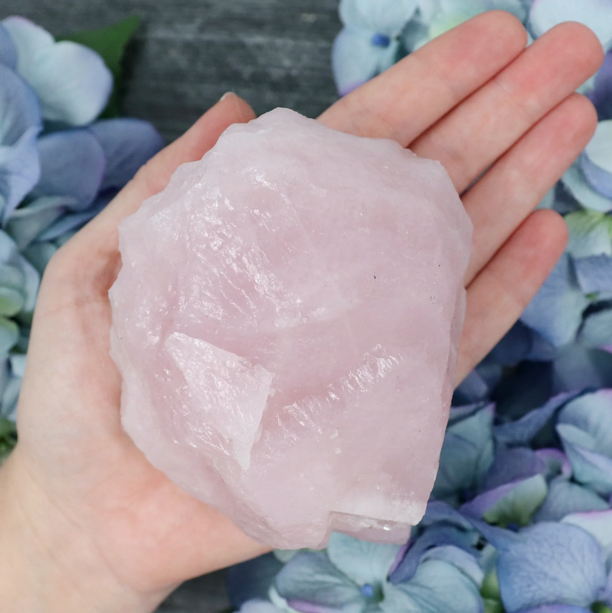 Raw Rose Quartz
