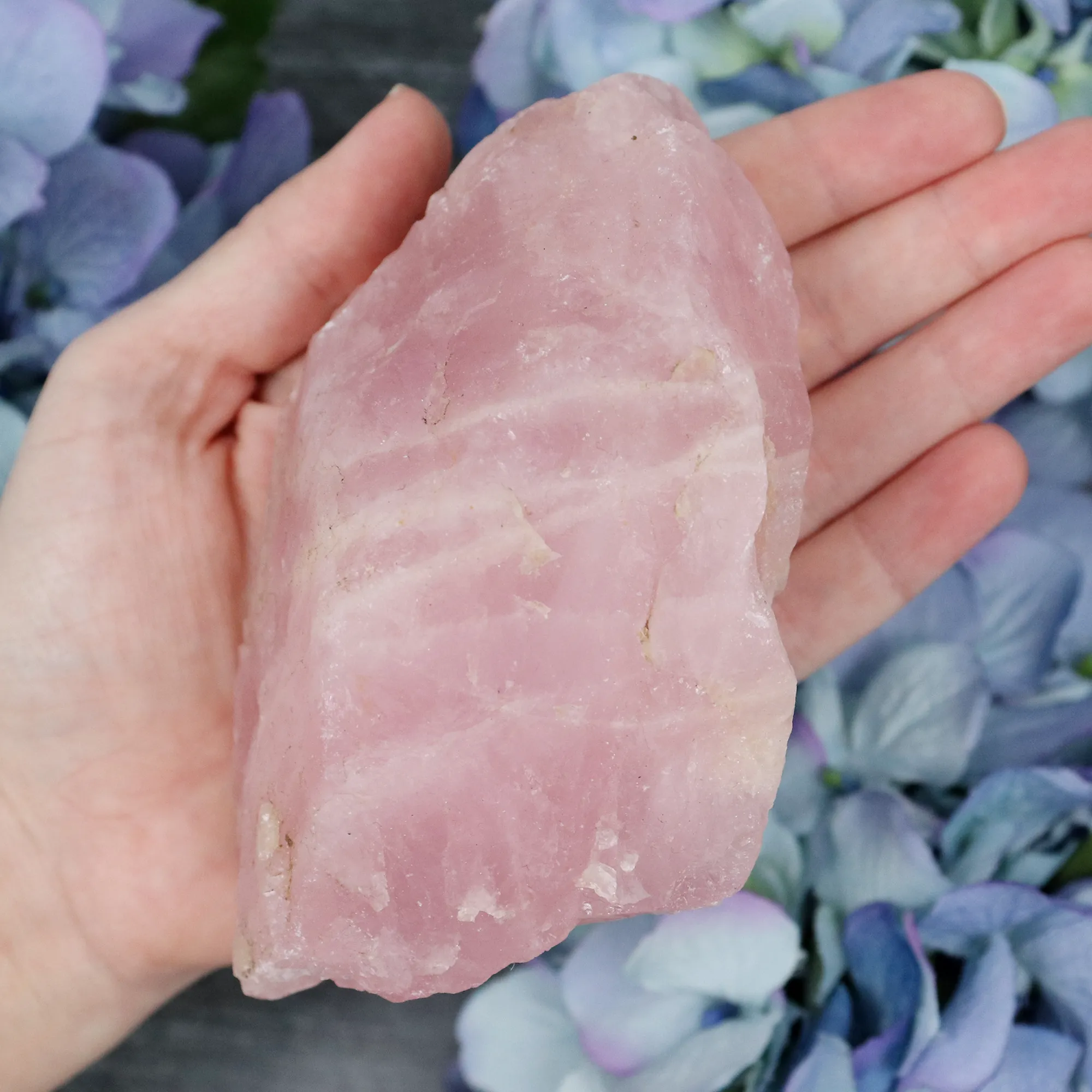 Raw Rose Quartz