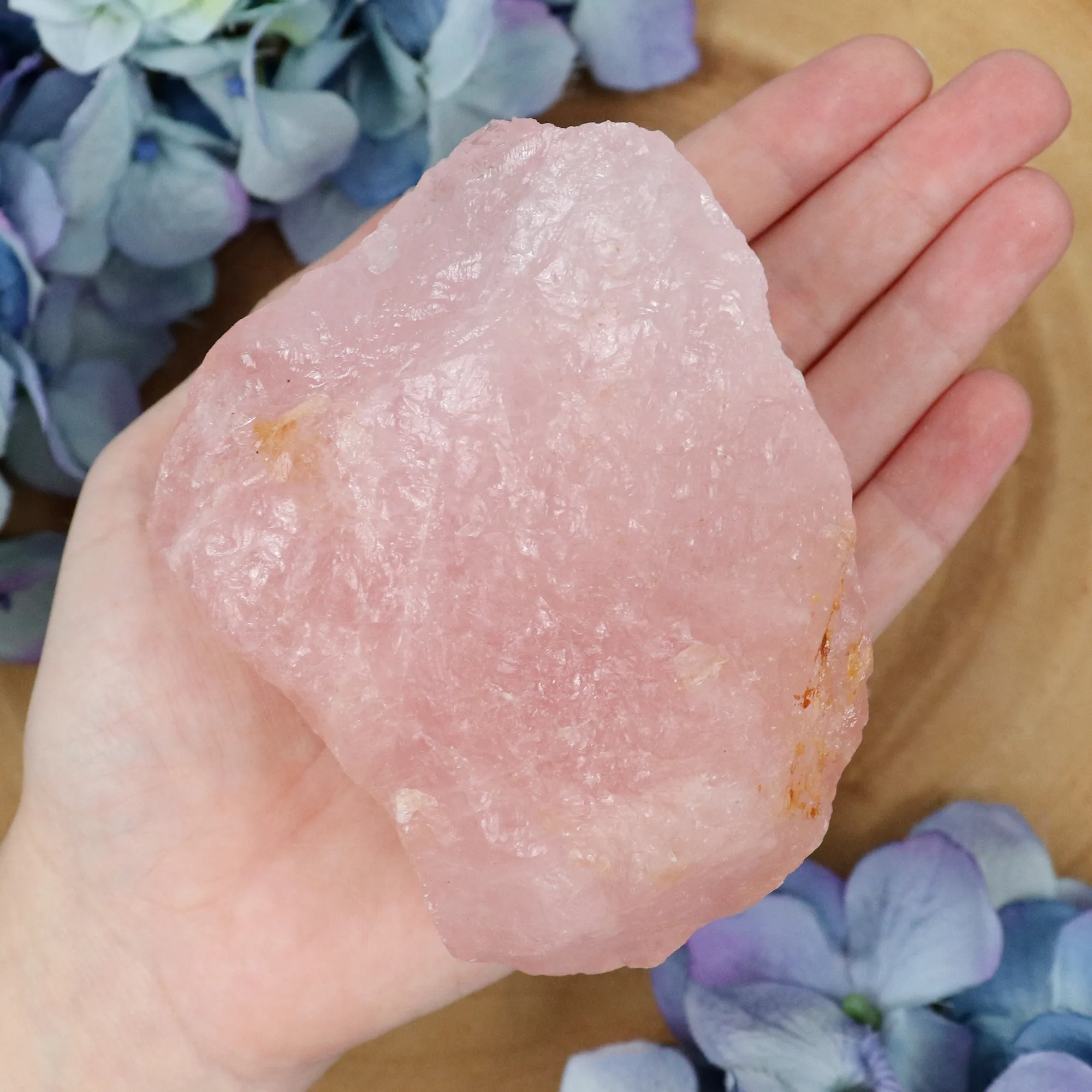 Raw Rose Quartz