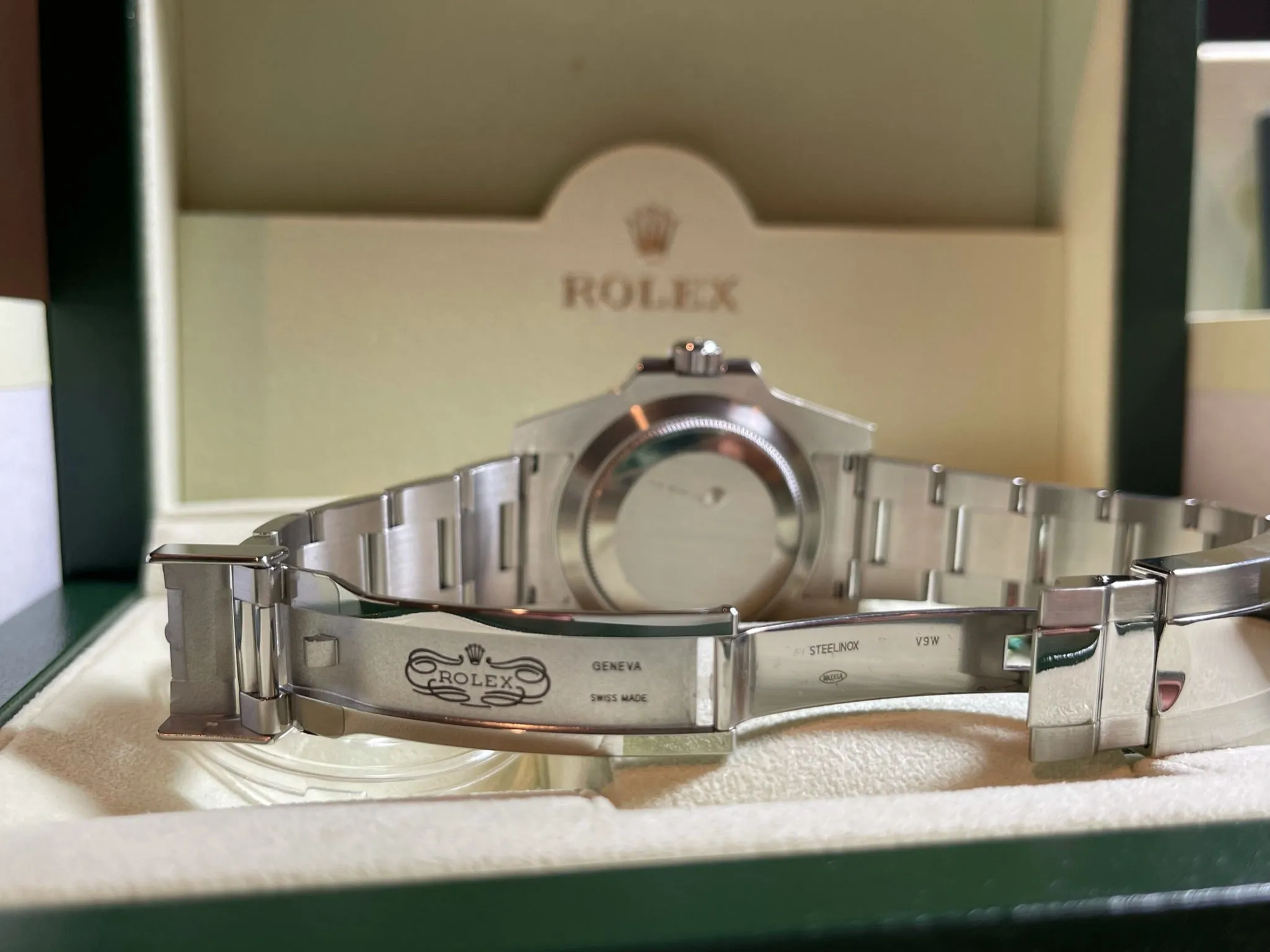 Rolex Submariner 40mm 116610 Mens Watch Smurf Factory Clone Ceramic Bezel Insert Refinished Blue Dial Mint