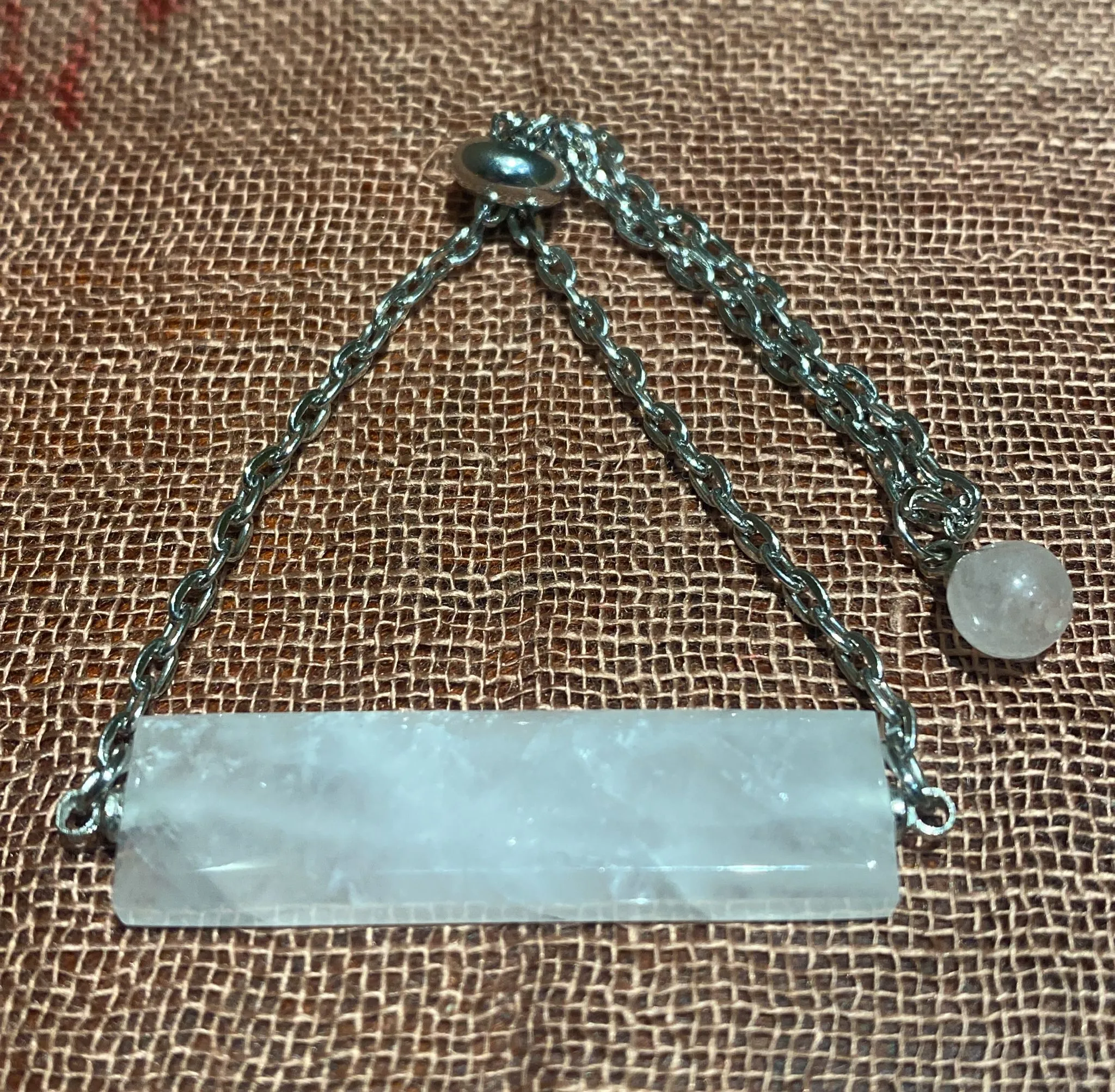 Rose Quartz Adjustable Bracelet