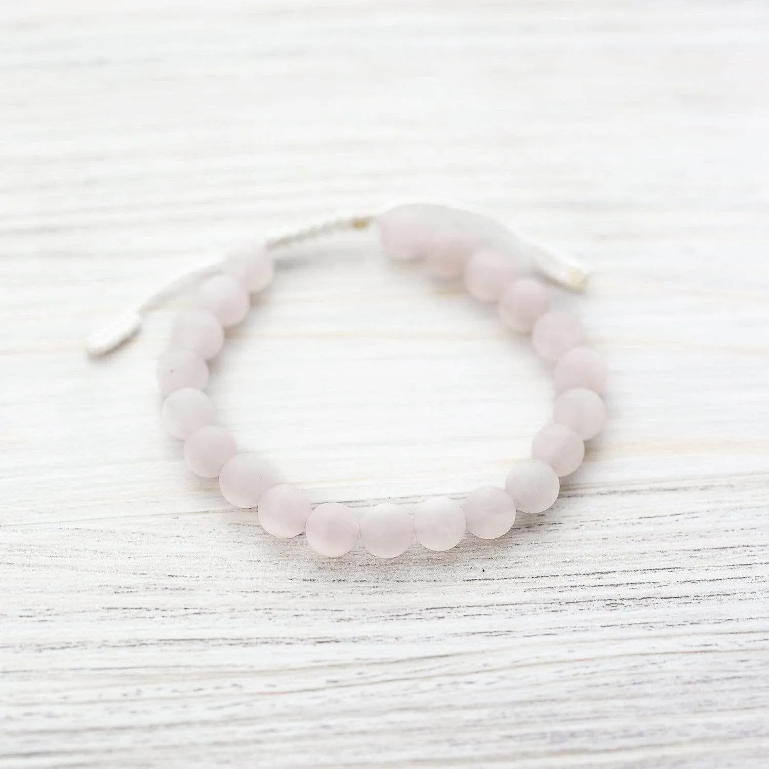 Rose Quartz Kindness Mala & Bracelet Set
