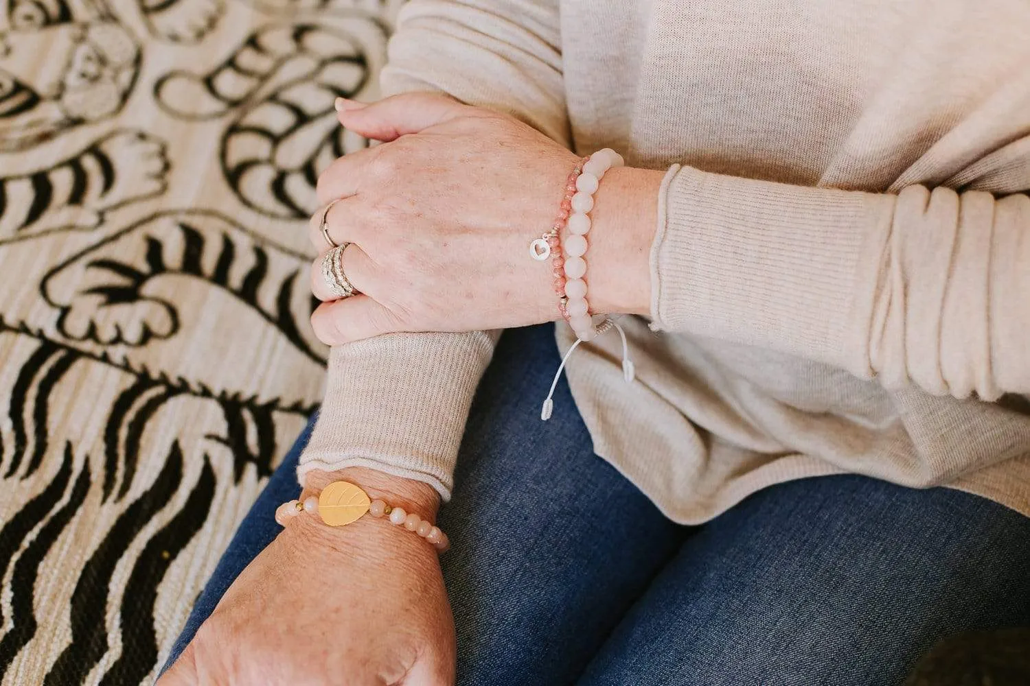 Rose Quartz Kindness Mala & Bracelet Set