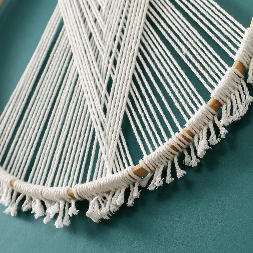 Round Cotton Yarn Wall Hanging Macrame