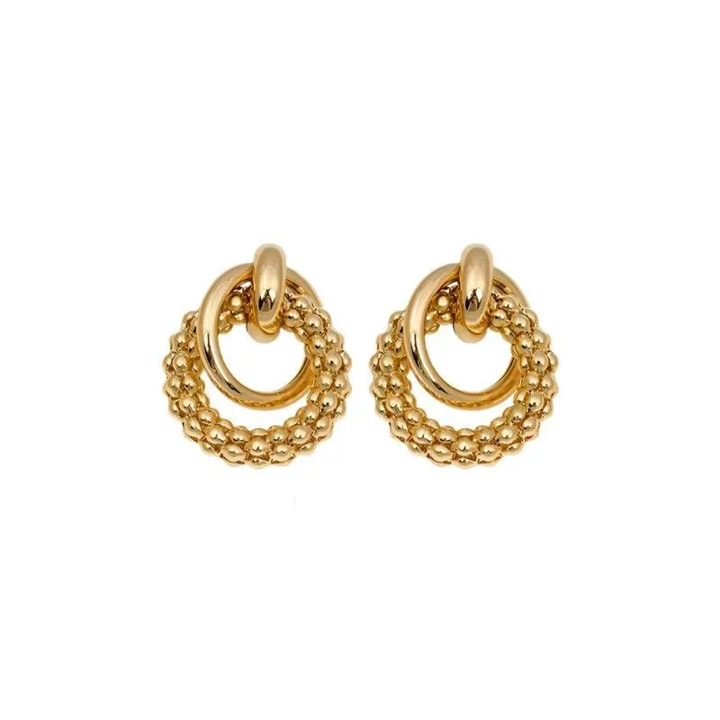 Spiral Earrings, Geometric Design, Hyperbolic Style, Push-Back Closure, Zinc Alloy, Casual & Party Wear, Multiple Styles Available