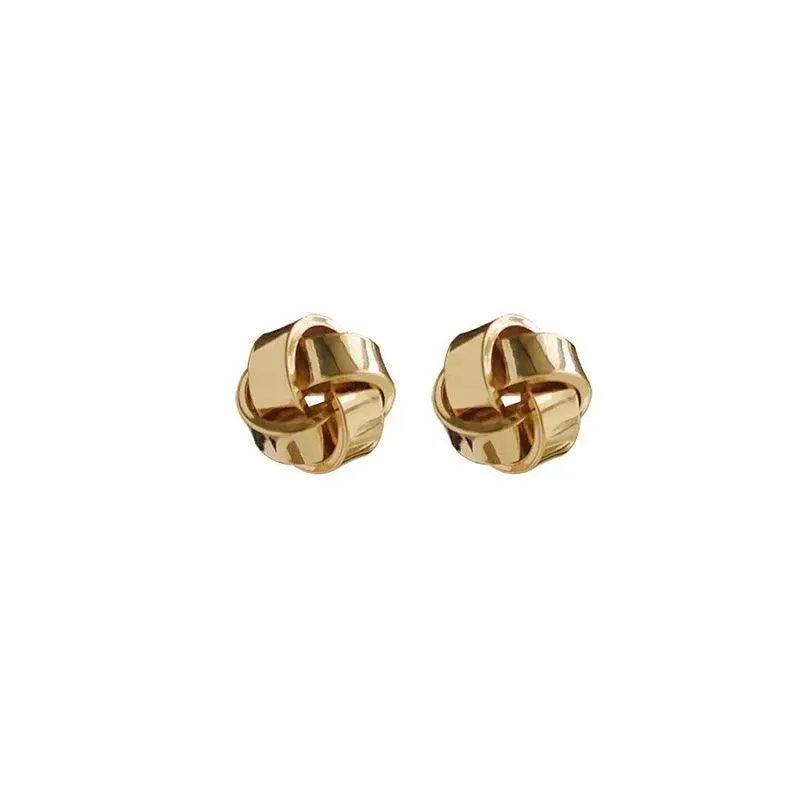Spiral Earrings, Geometric Design, Hyperbolic Style, Push-Back Closure, Zinc Alloy, Casual & Party Wear, Multiple Styles Available