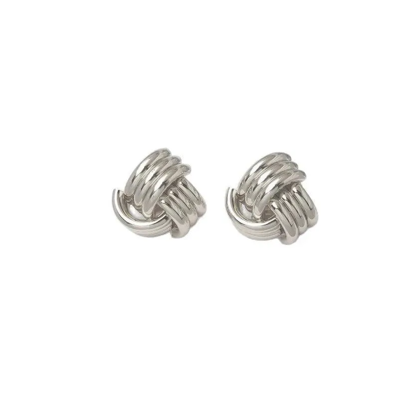 Spiral Earrings, Geometric Design, Hyperbolic Style, Push-Back Closure, Zinc Alloy, Casual & Party Wear, Multiple Styles Available