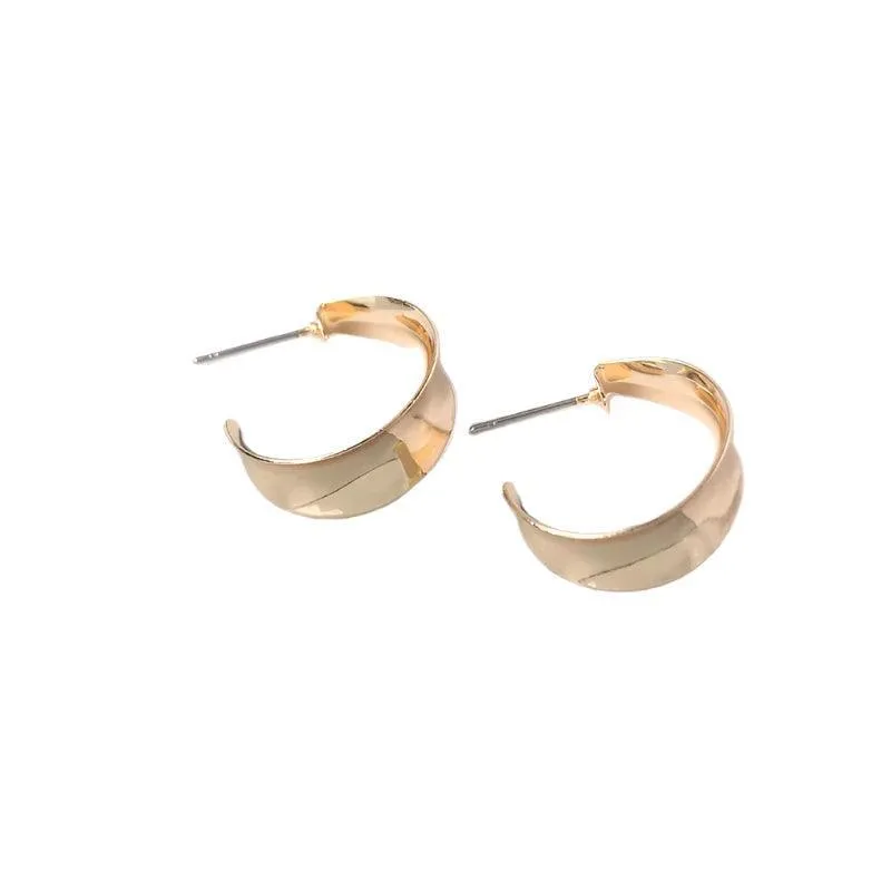 Spiral Earrings, Geometric Design, Hyperbolic Style, Push-Back Closure, Zinc Alloy, Casual & Party Wear, Multiple Styles Available