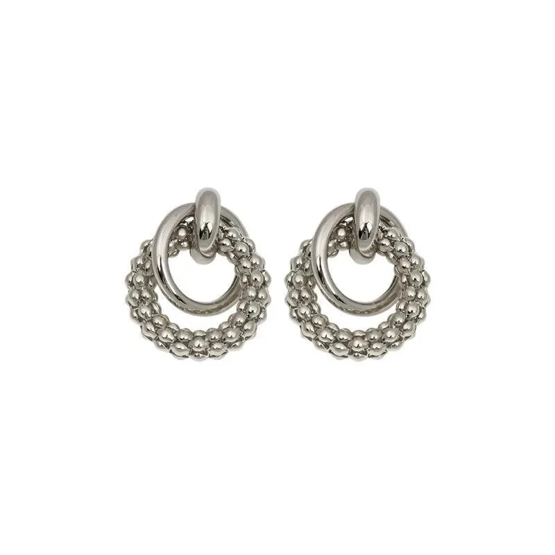 Spiral Earrings, Geometric Design, Hyperbolic Style, Push-Back Closure, Zinc Alloy, Casual & Party Wear, Multiple Styles Available