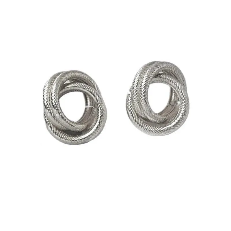 Spiral Earrings, Geometric Design, Hyperbolic Style, Push-Back Closure, Zinc Alloy, Casual & Party Wear, Multiple Styles Available