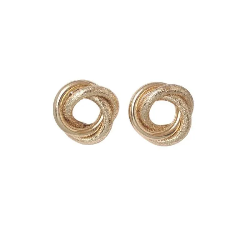 Spiral Earrings, Geometric Design, Hyperbolic Style, Push-Back Closure, Zinc Alloy, Casual & Party Wear, Multiple Styles Available