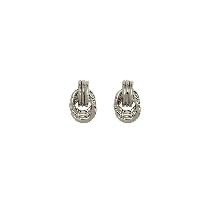 Spiral Earrings, Geometric Design, Hyperbolic Style, Push-Back Closure, Zinc Alloy, Casual & Party Wear, Multiple Styles Available