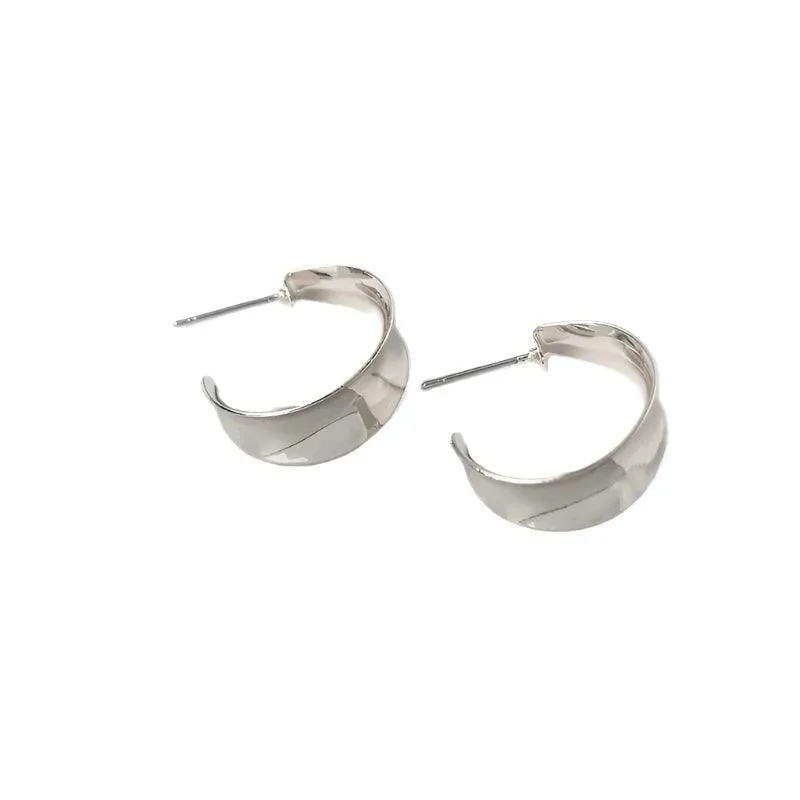 Spiral Earrings, Geometric Design, Hyperbolic Style, Push-Back Closure, Zinc Alloy, Casual & Party Wear, Multiple Styles Available