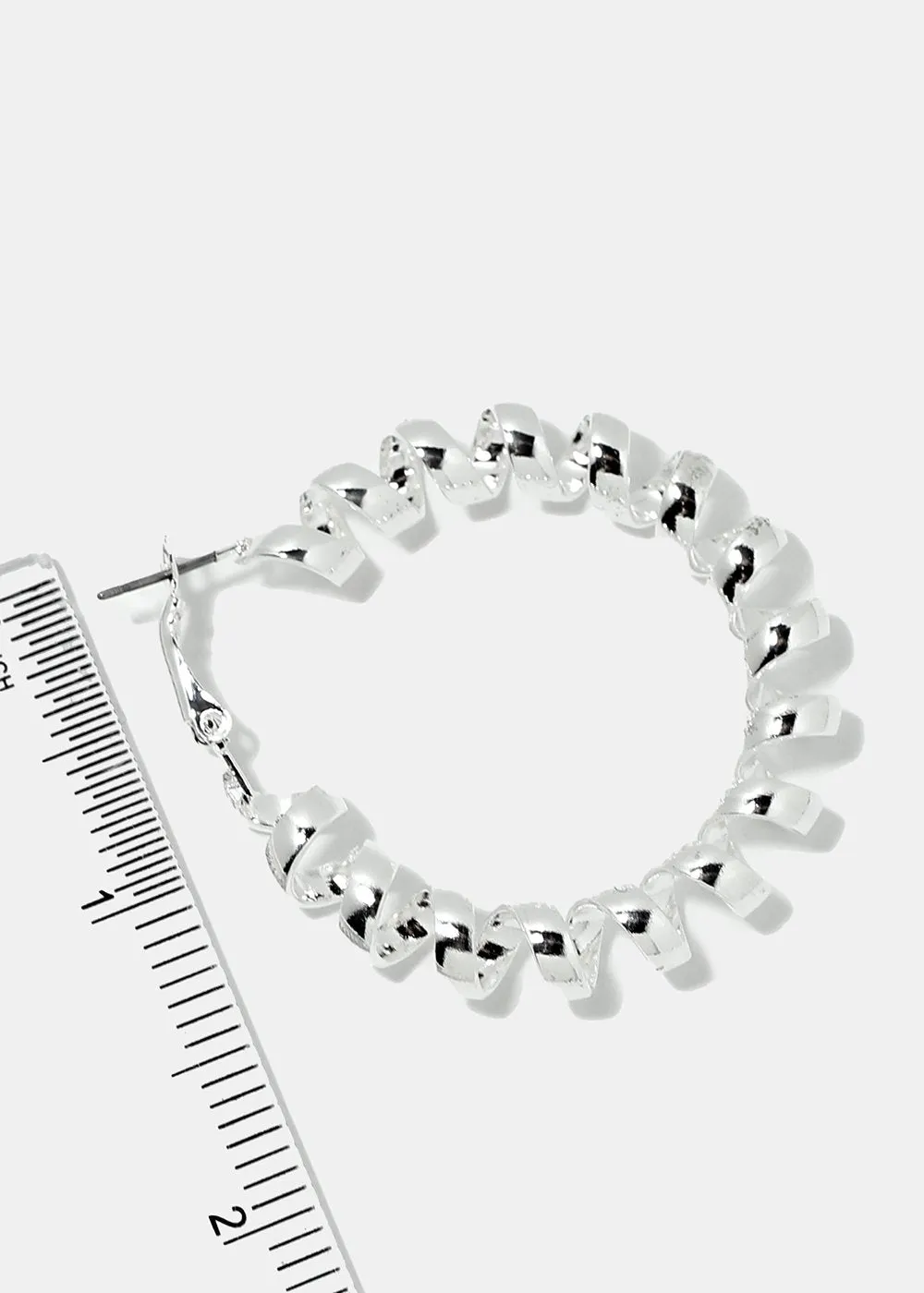 Spiral Hoop Earrings
