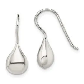 SS Teardrop Earrings