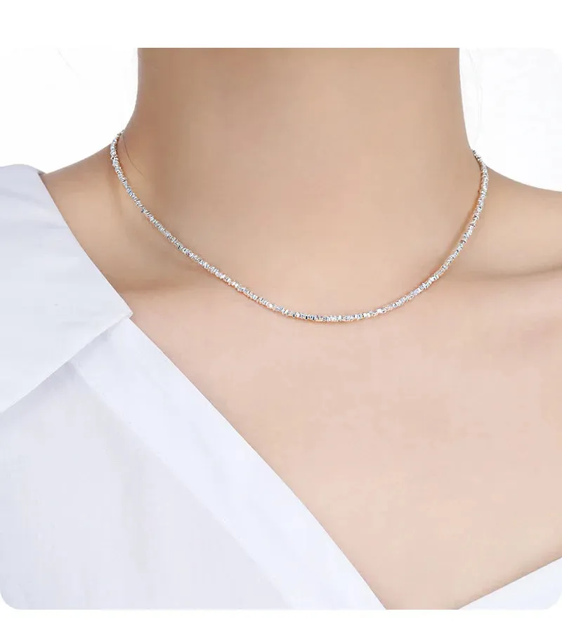 Stackable Shell Pearl Necklace