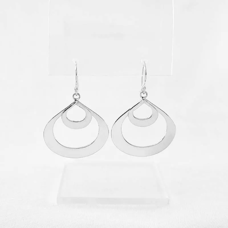 Sterling Silver Teardrop Earrings