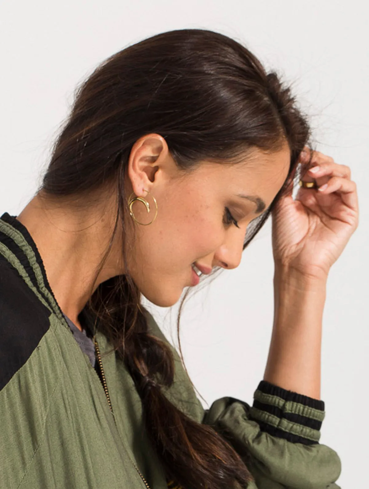 Sweet Spiral Hoops