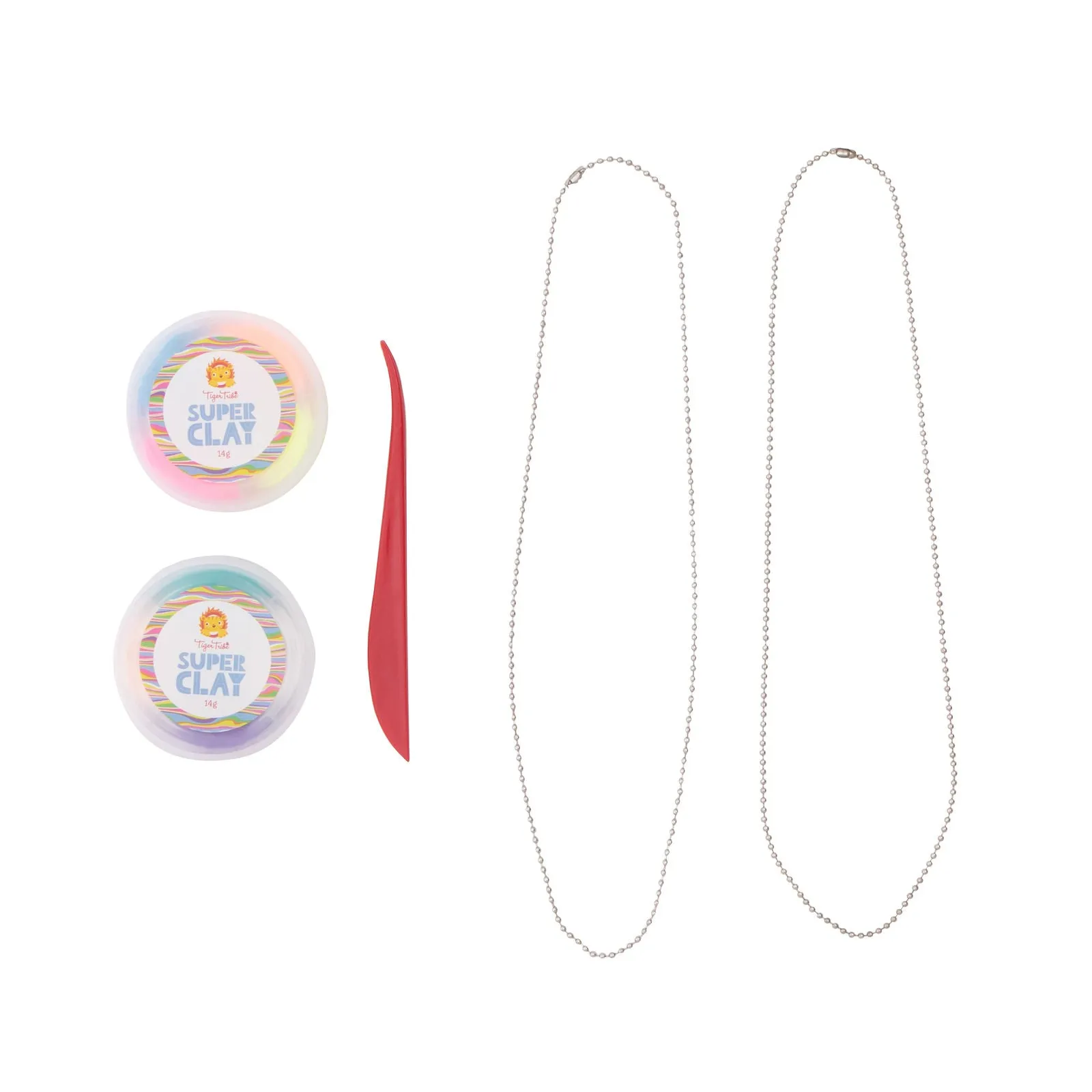 Tiger Tribe - Jewellery Design Kit - Super Clay Necklaces