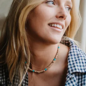 Toro Wood Bead Necklace